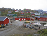 Obr. 9  Městečko Kulusuk (Grónsko)